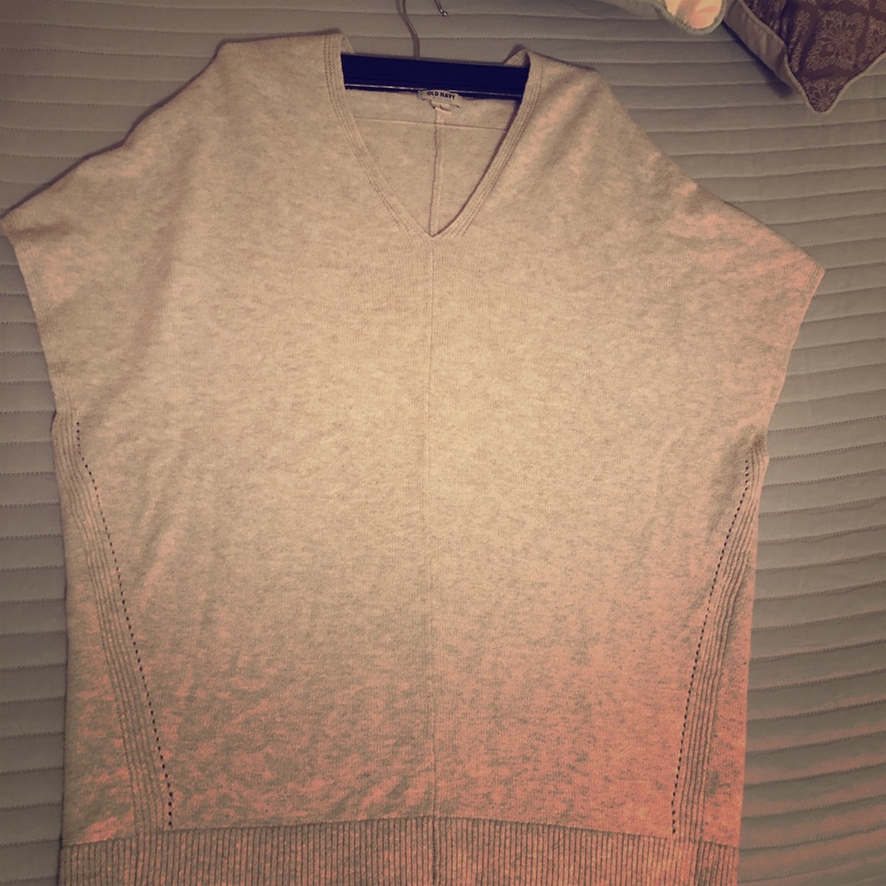 Old Navy poncho sweater